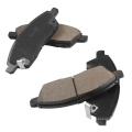D1592 D1060-ED500  No noise car spare parts brake pads production line ceramic brake pads for Nissan